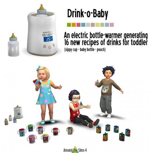 Подогреватель бутылочек и 18 напитков для малышей — Bottle-warmer & Toddler drinks