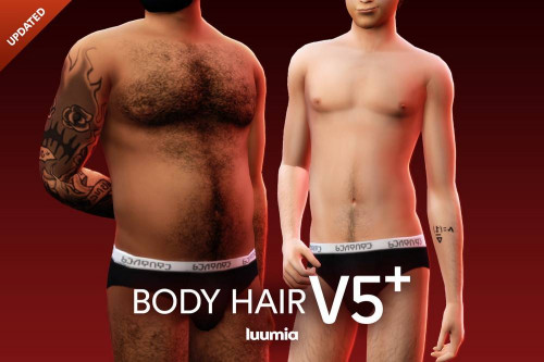 Волосы на теле — Body hair v5 plus