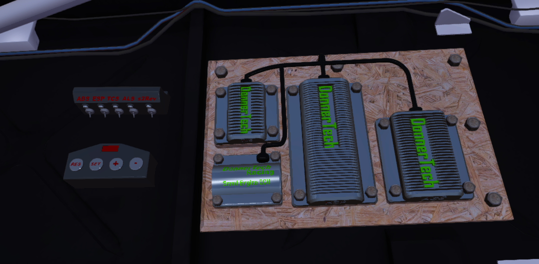 Мод Электронные Блоки Управления (DonnerTechRacing ECUs) v1.5.7