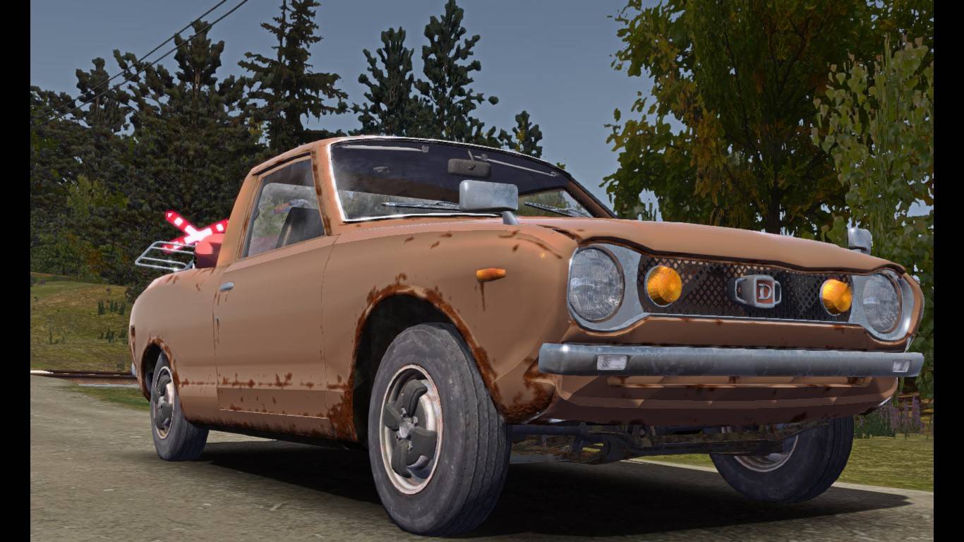 Май саммер машины. Датсун 100а май саммер кар. Сатсума. Сатсума my Summer car. Datsun 100a my Summer car.