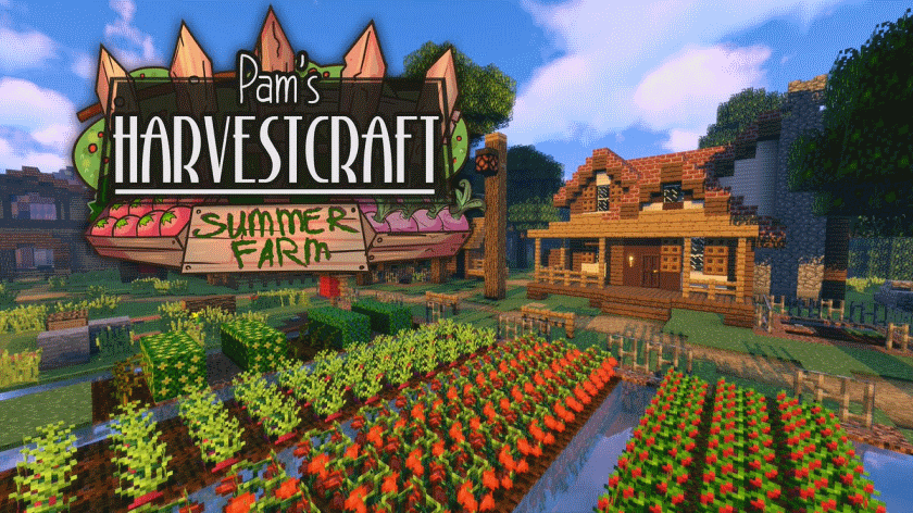 Pam's harvest craft - еда, растения, овощи, фрукты - 1.16.1, 1.15.2, 1.14.4, 1.12.2, 1.8.9, 1.7.10