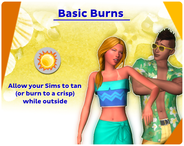 Солнечный загар и ожоги — Basic Burns by Kuttoe (16.06.2022)