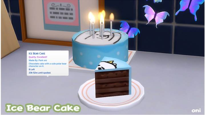 Торт — полярный мишка  (Ice Bear Cake)