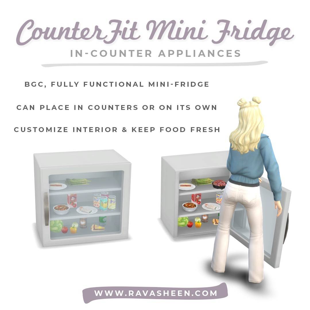 Новые мини-холодильники - Counter-Fit Mini Fridges