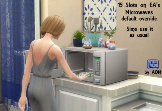 Microwaves Slots - Вещи поверх микроволновки